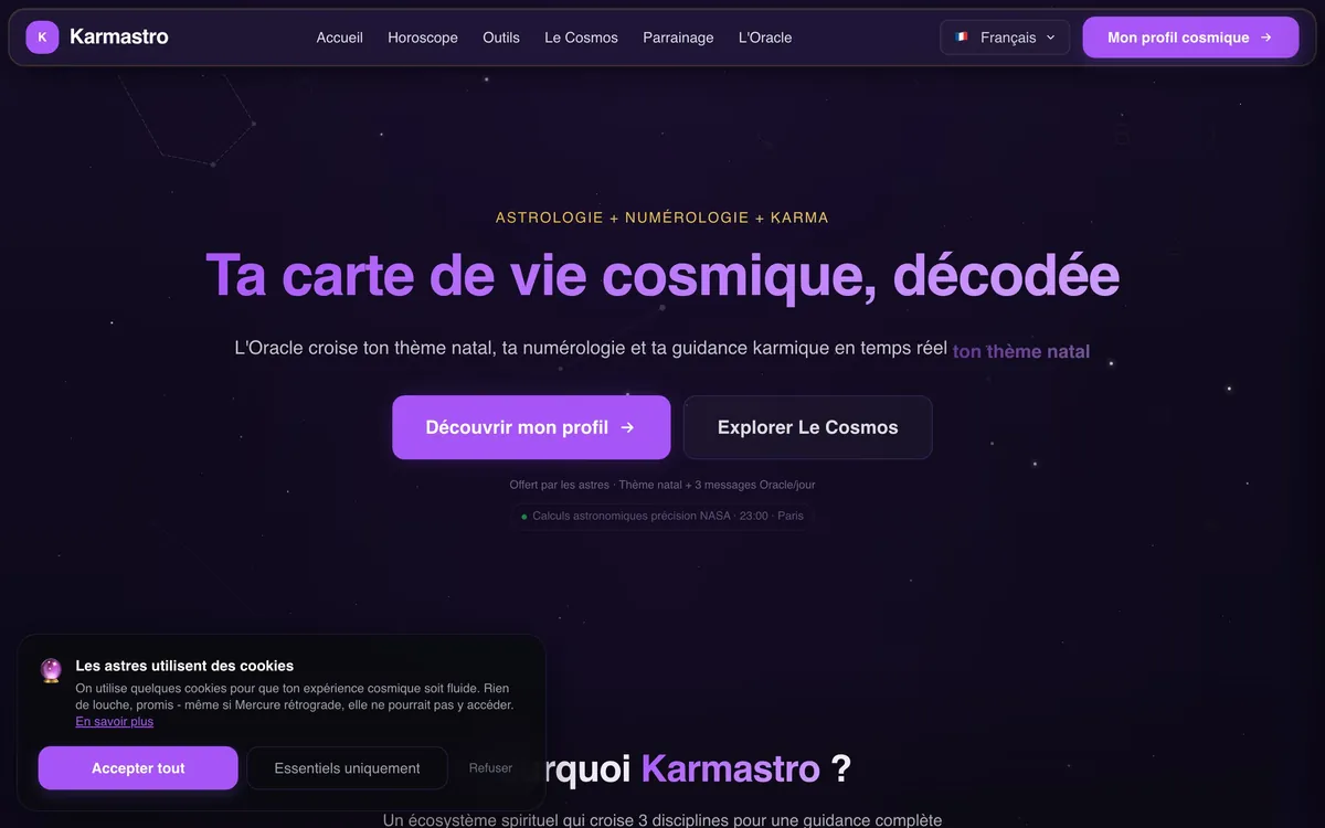 Apercu Karmastro